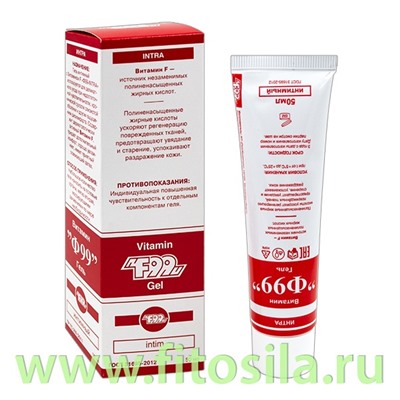 Гель интимный с витамином F Ф99-INTRA 50 мл