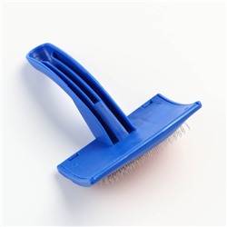 Пуходерка без капель, эргономичная ручка, 10×15 см, микс