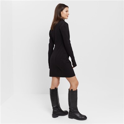 Платье - футляр мини женское MINAKU: PartyDress, чёрное, размер 44