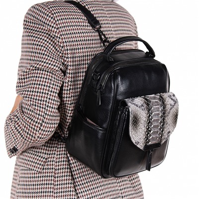 Рюкзак 69088-3 black Velina Fabbiano-Safenta