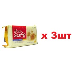Lion Baby safe Мыло для стирки детских вещей 190г с ароматом акации 3шт