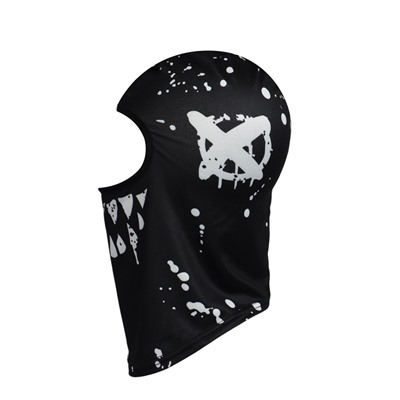 Маска-балаклава Black and White, размер универсальный, чёрная