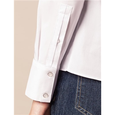 Блузка приталенного силуэта