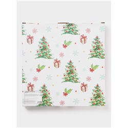 Тарелка новогодняя Доляна «Путь к чудесам», d=22.5 см, керамика, разноцветная