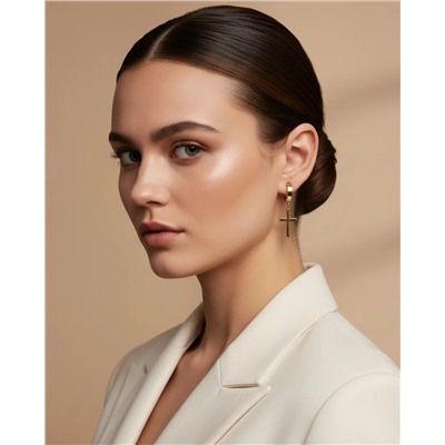 Серьги из стали