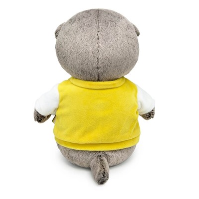 Мягкая игрушка «Кот Басик BABY», в толстовке со звездой, 20 см