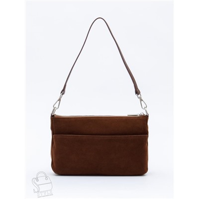 Сумка женская кожаная 8200PEF cocoa Polina&Eiterou в Новосибирске