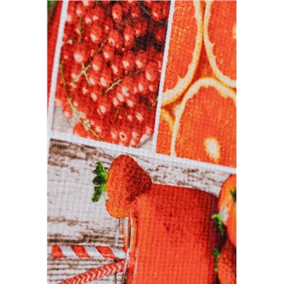 Полотенце банное Сочное ассорти (Красный)