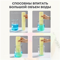 Тряпки из микрофибры 10 шт, 24*24 см