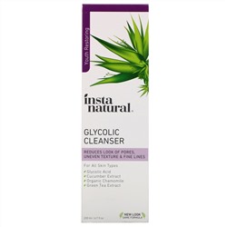 InstaNatural, очищающее средство с гликолевой кислотой, 200 мл (6,7 жидк. унции)