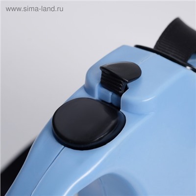 Рулетка DIIL, 4 м, до 20 кг, лента, голубая