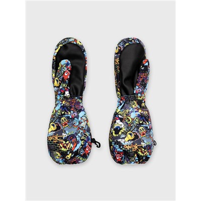 Варежки текстильные для мальчиков