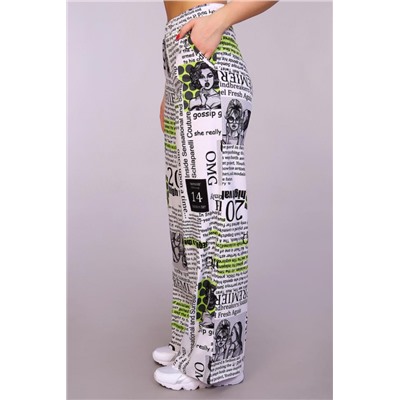 Брюки 15306 (Зеленый)