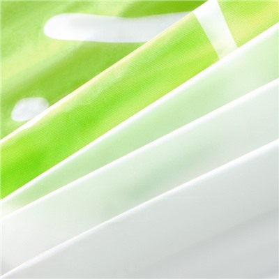 Штора для ванны Доляна «Гавайская роза», 180×180 см, EVA