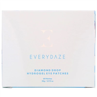 Everydaze, Diamond Drop, Hydrogel Eye Patches, Brightening, 60 Patches, 3.17 fl oz (90 g)