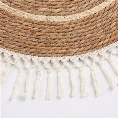 Ковёр с кисточками круглый SL Home «Паджа», d=150 см