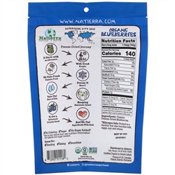 Natierra, Organic Freeze-Dried, Blueberries, 1.2 oz (34 g)