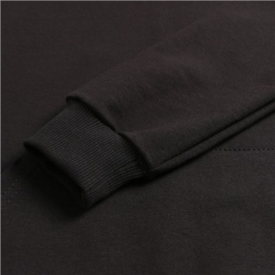 Толстовка женская, цвет чёрный, размер 48