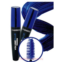 Farres Тушь Водостойкая объемная тон 2 Volume Blue 6050
