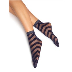 SiSi Носки calz. OPTIC 40 носки (в полоску, резинка с люрексом)