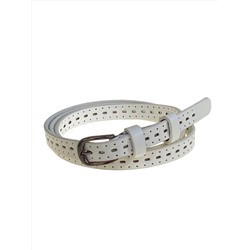 Ремень женский из искусственной, цвет белый