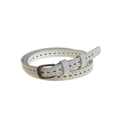 Ремень женский из искусственной, цвет белый