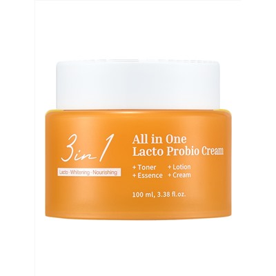 Dr.MeLoSo Крем для лица с лактобактериями и пробиотиками / All in One Lacto Probio Cream, 100 мл