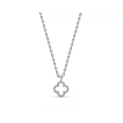 Колье из серебра куб.циркон., В10-1390