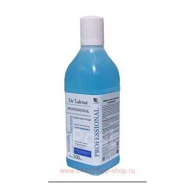 De'Lakrua Жидкость для снятия лака с ацетоном Polish Remover 500 мл