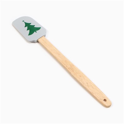 Набор новогодний подарочный Доляна «В ожидании НГ» : варежка-прихватка, лопатка силикон