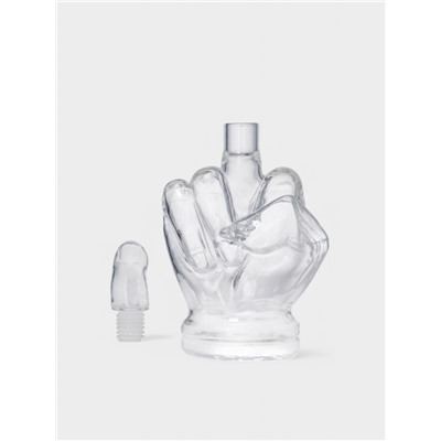 Штоф «Средний палец», 1 л, стекло, прозрачный