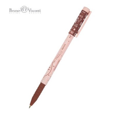 Ручка шариковая 0.5 мм "FunWrite.Coffee Time. Глясе" синяя 20-0212/67 Bruno Visconti