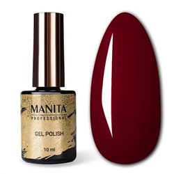 MANITA Гель-лак для ногтей / Classic №38, Burgundy Red, 10 мл