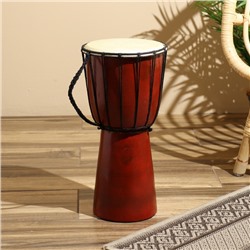 УЦЕНКА Сувенирный музыкальный инструмент «Барабан Джембе классический», 40×18×18 см
