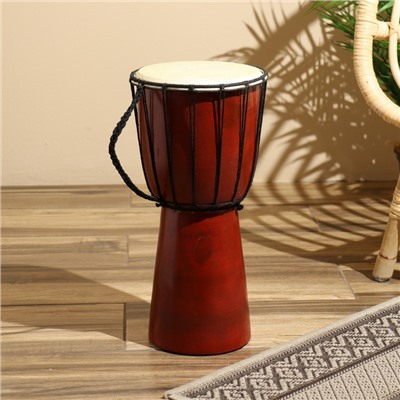 УЦЕНКА Сувенирный музыкальный инструмент «Барабан Джембе классический», 40×18×18 см