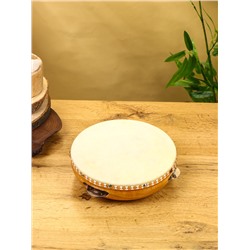 Сувенирный музыкальный инструмент «Бубен», 19×19×7 см, махагон