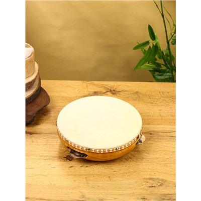 Сувенирный музыкальный инструмент «Бубен», 19×19×7 см, махагон