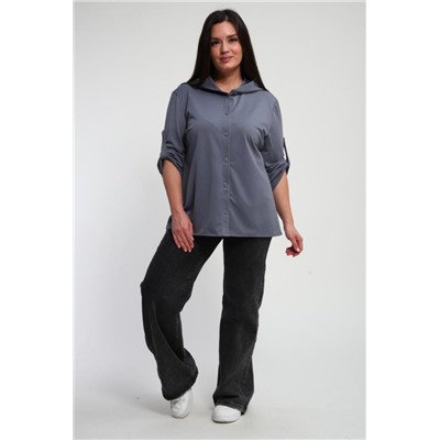 Женская рубашка 31987 (Серый)