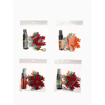 Набор ёлочных украшений «Снежинки», арома, 5 шт., МИКС