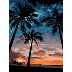 Картина по номерам 30х40 см "На берегу океана" живопись с красками и кистью PNB/PM-235 ФРЕЯ