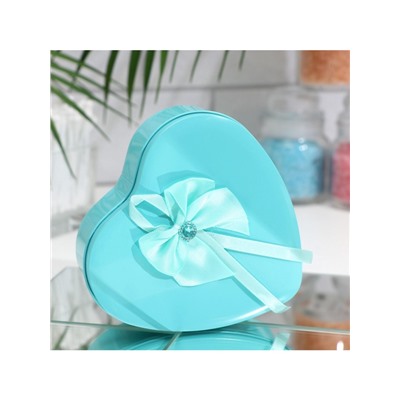 Мыльные розы и медвежонок, набор синий