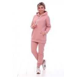 Костюм с брюками Зима 11ф (Пудра)