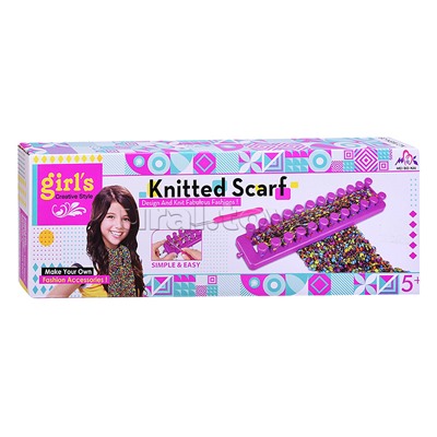 Набор творческая мастерская "Радужный шарфик" в коробке