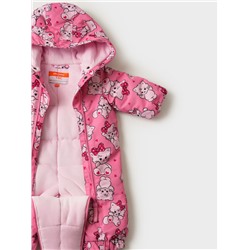 Комбинезон детский текстильный с полиуретановым покрытием для девочек