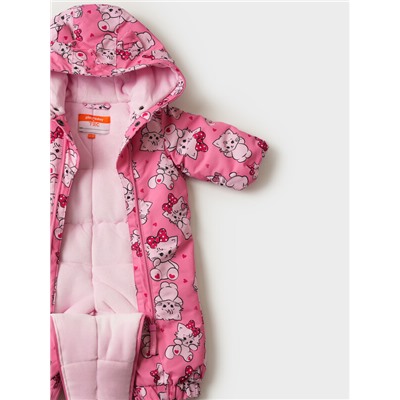 Комбинезон детский текстильный с полиуретановым покрытием для девочек