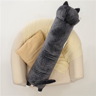 Мягкая игрушка без наполнителя «Котик», 110 см, цвет черный