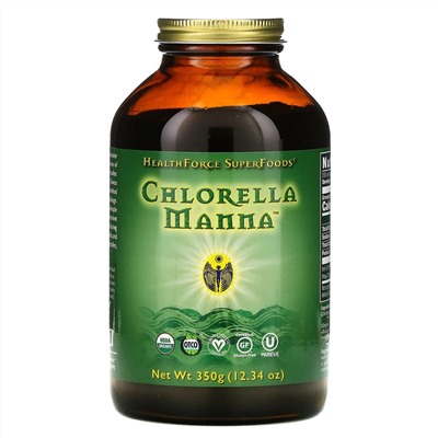 HealthForce Superfoods, Chlorella Manna, 12.34 oz (350 g)