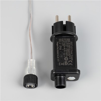 Светодиодная фигура «Комета» 3.5 м, пластик, 9 нитей, 31 В, свечение тёплое белое