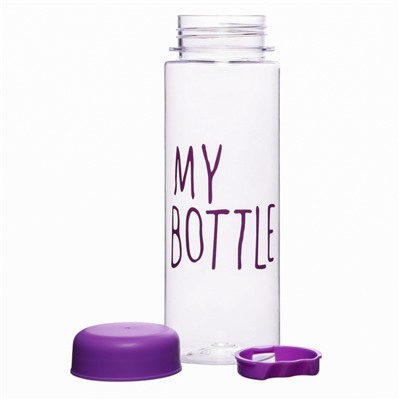 Бутылка для воды My bottle 500 мл, 19.5×6 см, цвет МИКС