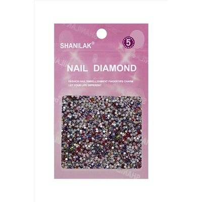 Nail Art Стразы для ногтей №5, мульти KRISTALLER, 1107744